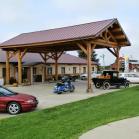 138 - Sunday 10 August. The city of Murdo, population 488. The motel we used last night after leaving the Badlands. One long street...