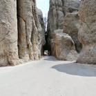 117 - Road tunnel through giant rock formations in the Black hills