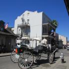 036 - Lafitte Guest House behind pony and trap