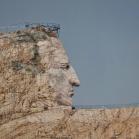 044 - Crazy Horse. Carving started in 1948