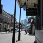038 - View from Lafitte up Bourbon Street