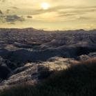 137 - Sunset over the Badlands